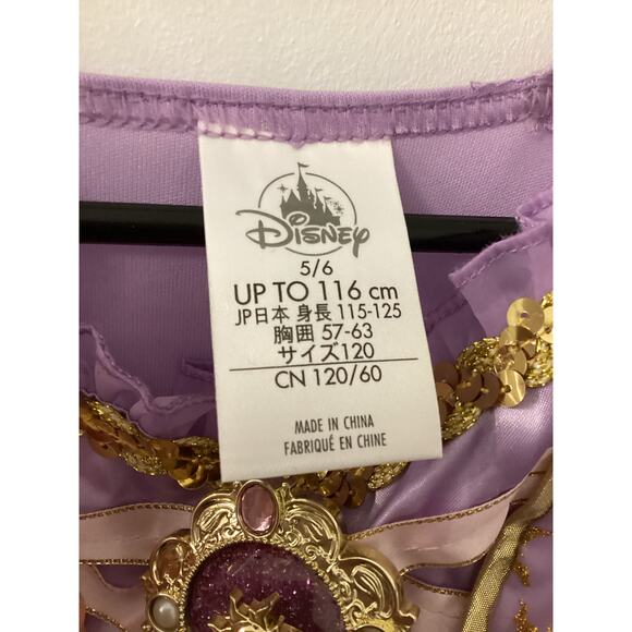 Disney Store Rapunzel Tangled Dress Size 5/6 - Picture 2 of 3